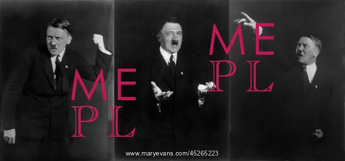 : Adolf Hitler in dramatic oratorical poses. He : Adolf Hitler in dramatic oratorical poses. He