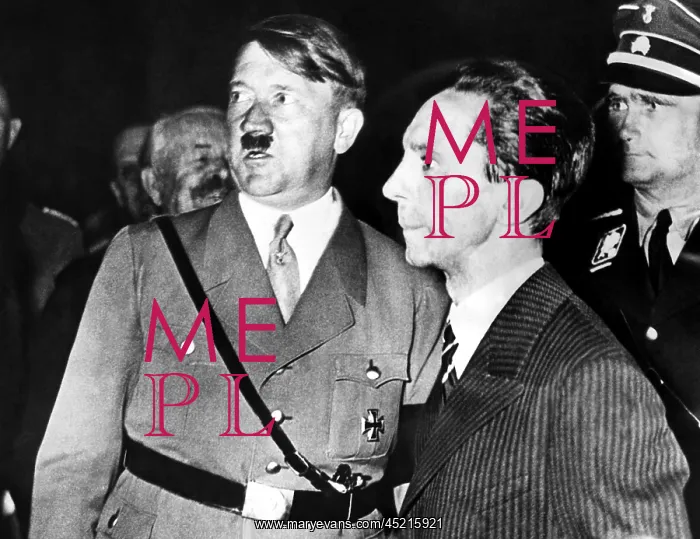 : Adolf Hitler and Dr.Joseph Goebbels as they ? : Adolf Hitler and Dr.Joseph Goebbels as they ?