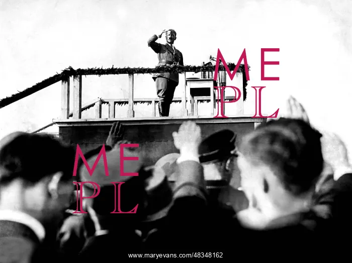 : Adolf Hitler on the Ehrenbreitstein, 1934 : Adolf Hitler on the Ehrenbreitstein, 1934