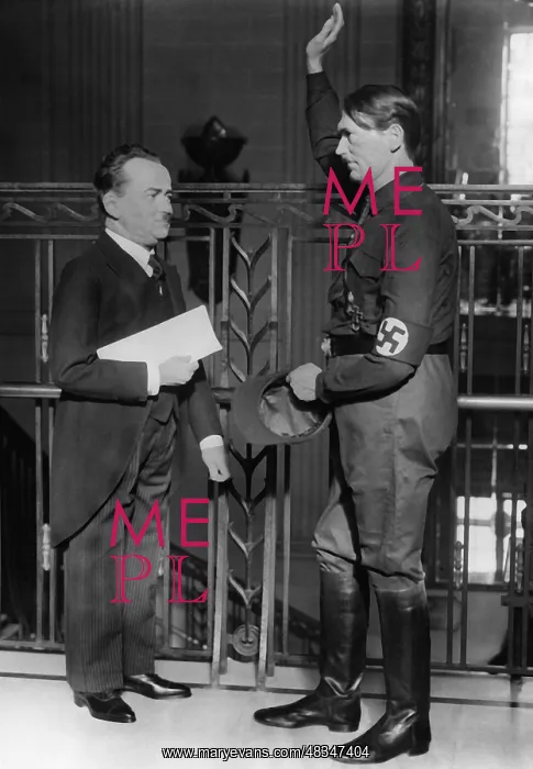 : Adolf Hitler and Engelbert Dollfuss, 1933 : Adolf Hitler and Engelbert Dollfuss, 1933