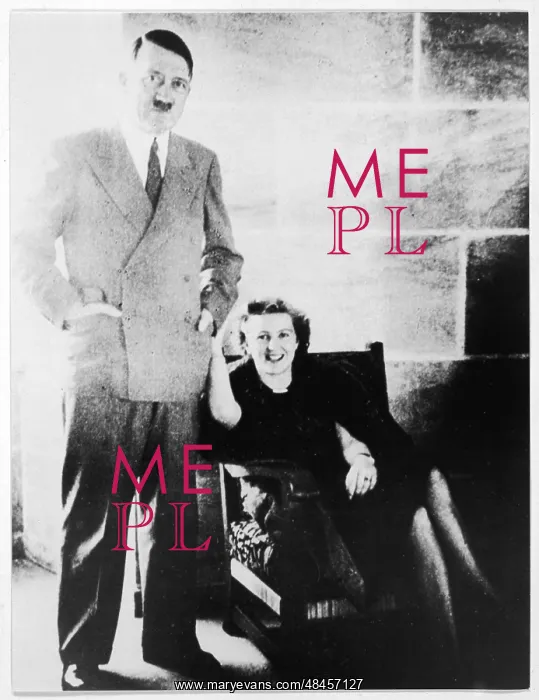 : Adolf Hitler and Eva Braun : Adolf Hitler and Eva Braun