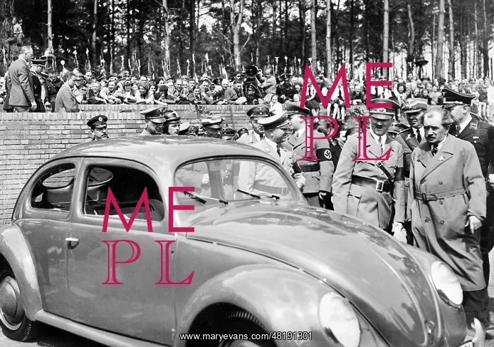 : Adolf Hitler and Ferdinand Porsche, 1938 : Adolf Hitler and Ferdinand Porsche, 1938