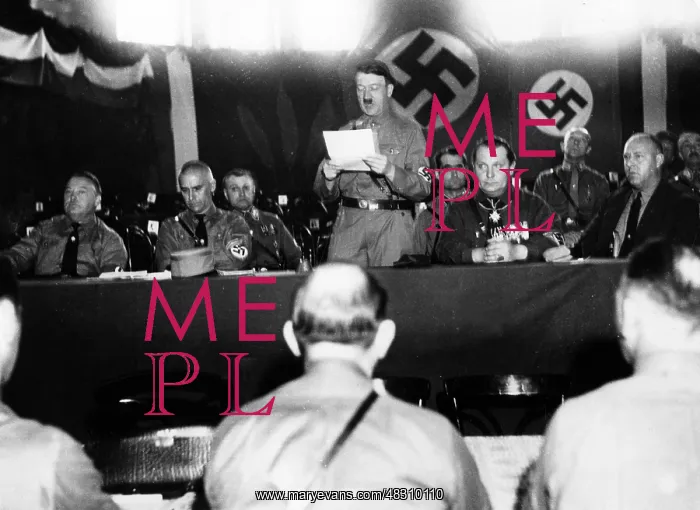 : Adolf Hitler with Frick, Goering, Strasser : Adolf Hitler with Frick, Goering, Strasser