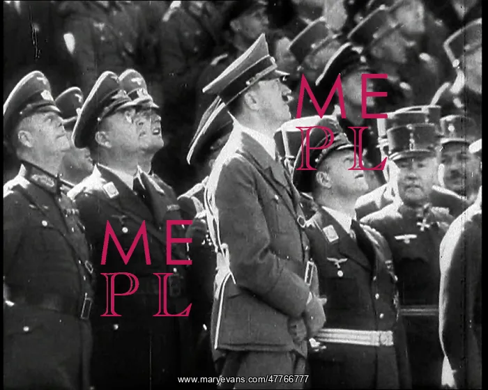: Adolf Hitler, the German Leader Looking Upwards : Adolf Hitler, the German Leader Looking Upwards