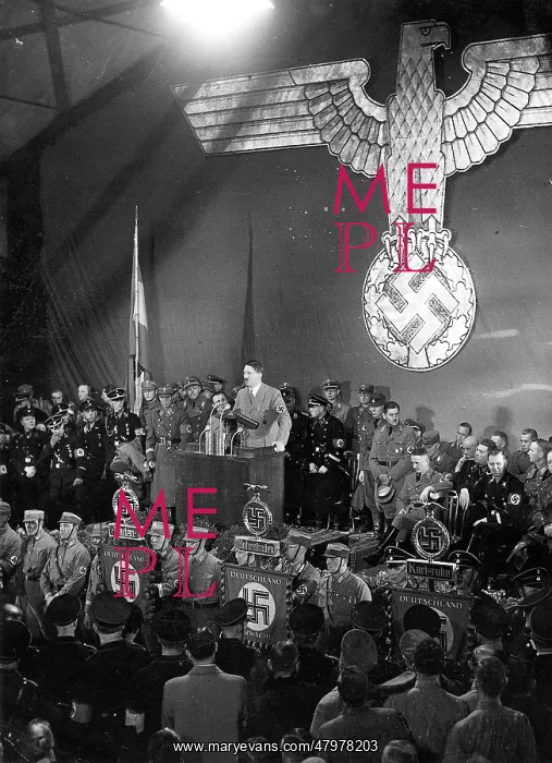 : Adolf Hitler Gives a Speech : Adolf Hitler Gives a Speech