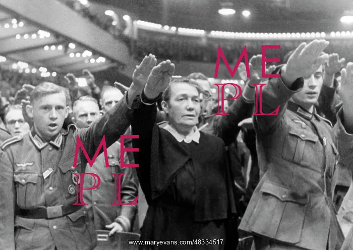 : Adolf Hitler giving a speech at the opening : Adolf Hitler giving a speech at the opening