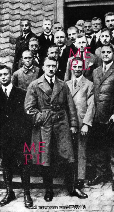  : Adolf Hitler with Goebbels and Lutze, 1926