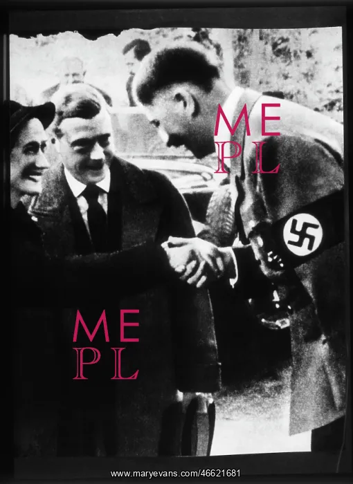 : Adolf Hitler greeting the Duke and Duchess of Windsor : Adolf Hitler greeting the Duke and Duchess of Windsor