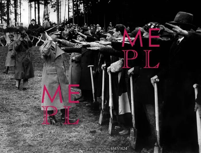 : Adolf Hitler - ground-breaking ceremony for motorway : Adolf Hitler - ground-breaking ceremony for motorway