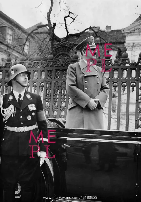 : Adolf Hitler and Heinrich Himmler, 1939 : Adolf Hitler and Heinrich Himmler, 1939
