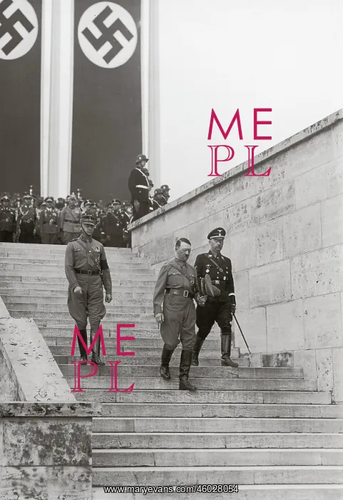 : Adolf Hitler and Heinrich Himmler : Adolf Hitler and Heinrich Himmler