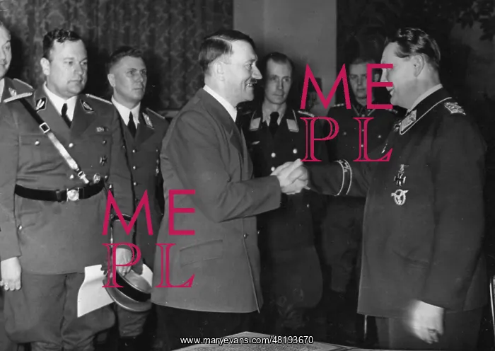 : Adolf Hitler with Hermann Goering, 1940 : Adolf Hitler with Hermann Goering, 1940