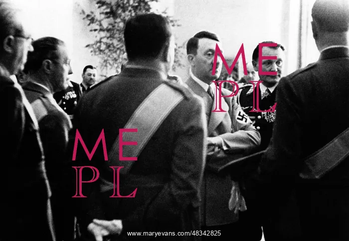 : Adolf Hitler and Hermann Goering with Spanish : Adolf Hitler and Hermann Goering with Spanish