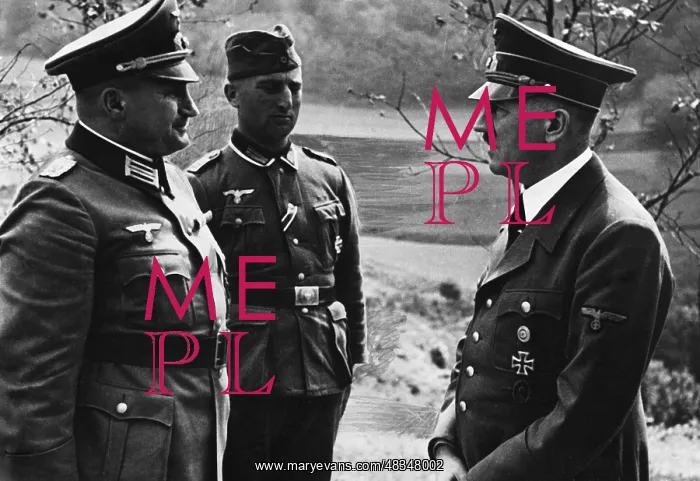 : Adolf Hitler honors soldiers, 1940 : Adolf Hitler honors soldiers, 1940