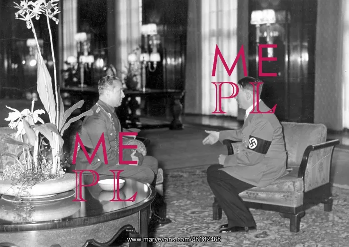 : Adolf Hitler and Lippert, 1939 : Adolf Hitler and Lippert, 1939