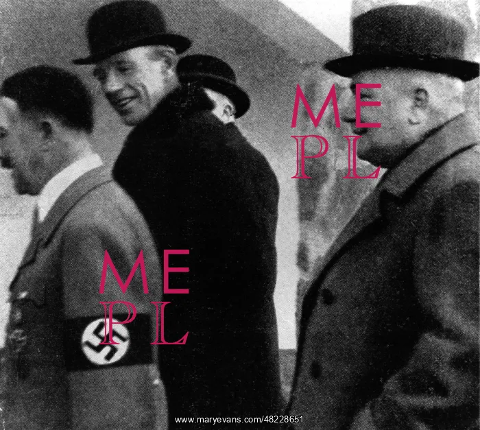 : Adolf Hitler and Lord Edward Halifax, 1939 : Adolf Hitler and Lord Edward Halifax, 1939