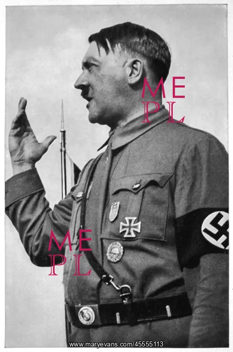 : Adolf Hitler - Making a Speech : Adolf Hitler - Making a Speech