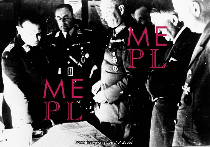 : Adolf Hitler and others in meeting, WW2 : Adolf Hitler and others in meeting, WW2