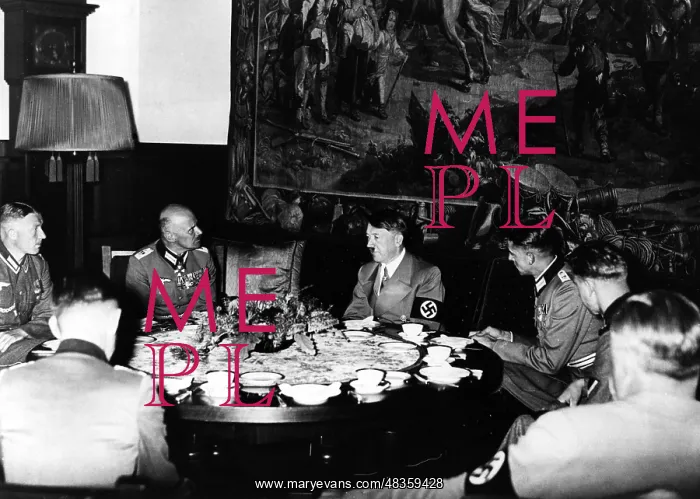 : Adolf Hitler with members of his regiment from : Adolf Hitler with members of his regiment from