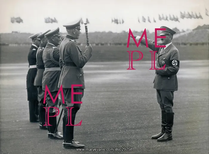 : Adolf Hitler at the Nuremberg Rally : Adolf Hitler at the Nuremberg Rally