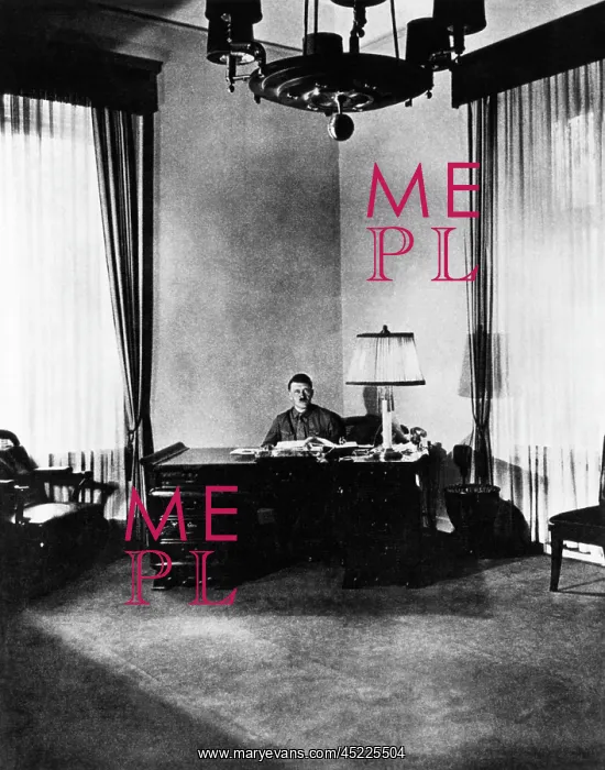 : Adolf Hitler, in his office at the Braunes ? : Adolf Hitler, in his office at the Braunes ?