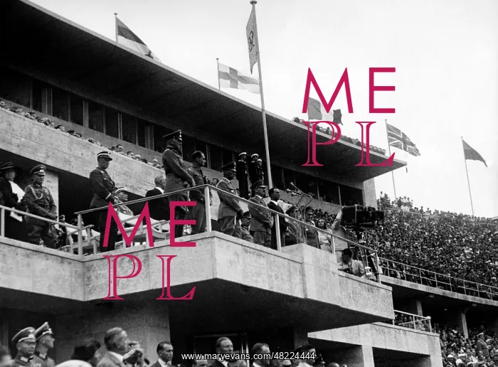 : Adolf Hitler opens the XI Olympic Games 1936 : Adolf Hitler opens the XI Olympic Games 1936