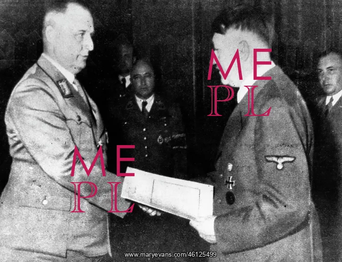 : Adolf Hitler and Paul Giesler, Germany : Adolf Hitler and Paul Giesler, Germany