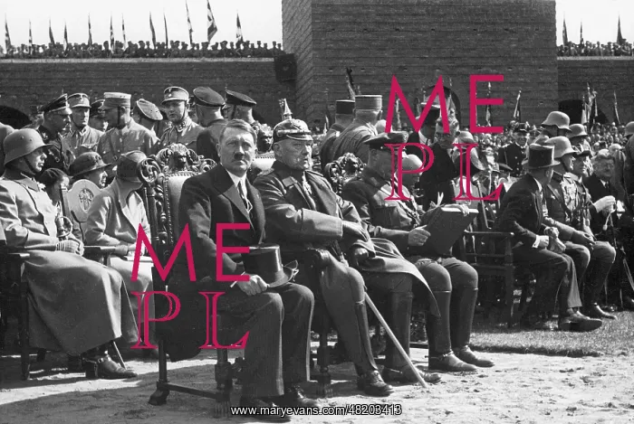 : Adolf Hitler. Paul von Hindenburg, Hermann Goering during th : Adolf Hitler. Paul von Hindenburg, Hermann Goering during th