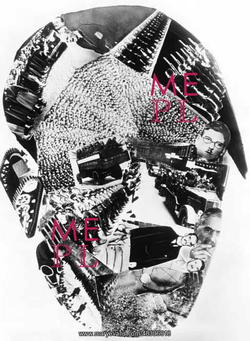 : Adolf Hitler as photomontage, 1939 : Adolf Hitler as photomontage, 1939