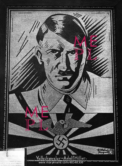  : Adolf Hitler picture on a pinhole