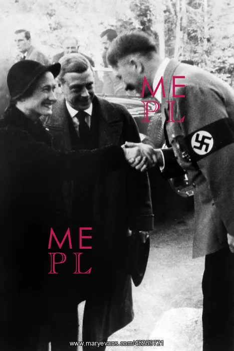 : Adolf Hitler receives the Duke and Duchess of Windsor : Adolf Hitler receives the Duke and Duchess of Windsor