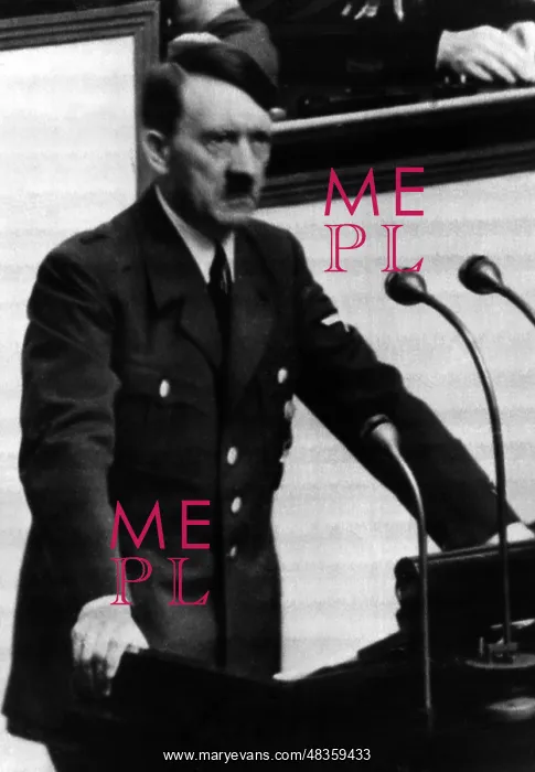 : Adolf Hitler during his Reichstag speech of September 1 : Adolf Hitler during his Reichstag speech of September 1
