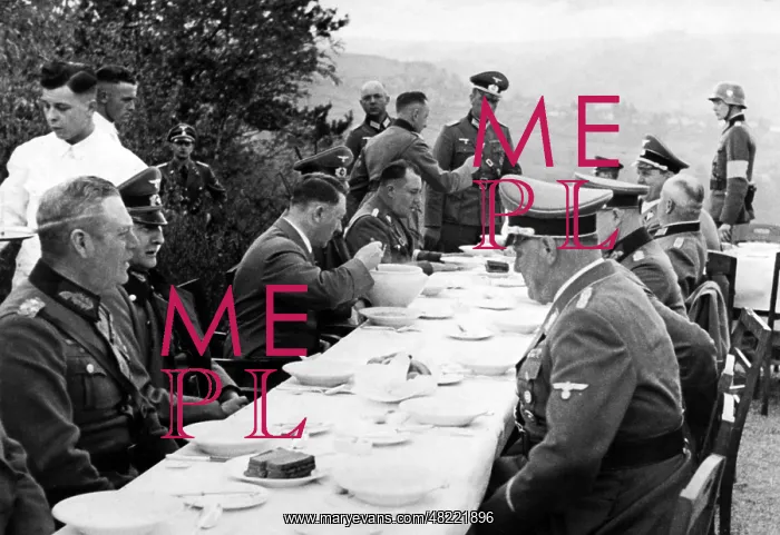 : Adolf Hitler at the Siegfried Line, 1939 : Adolf Hitler at the Siegfried Line, 1939