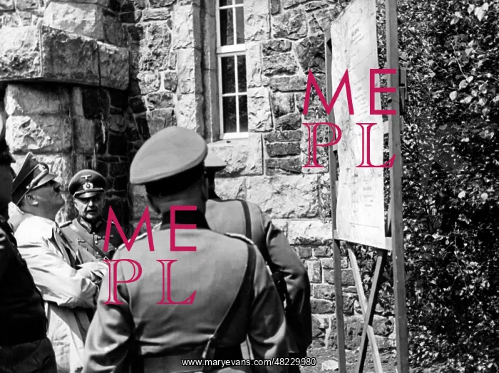 : Adolf Hitler at the Siegfried Line 1939 : Adolf Hitler at the Siegfried Line 1939