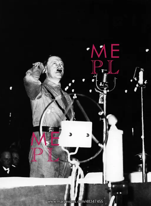 : Adolf Hitler in the Sportpalast, 1933 : Adolf Hitler in the Sportpalast, 1933