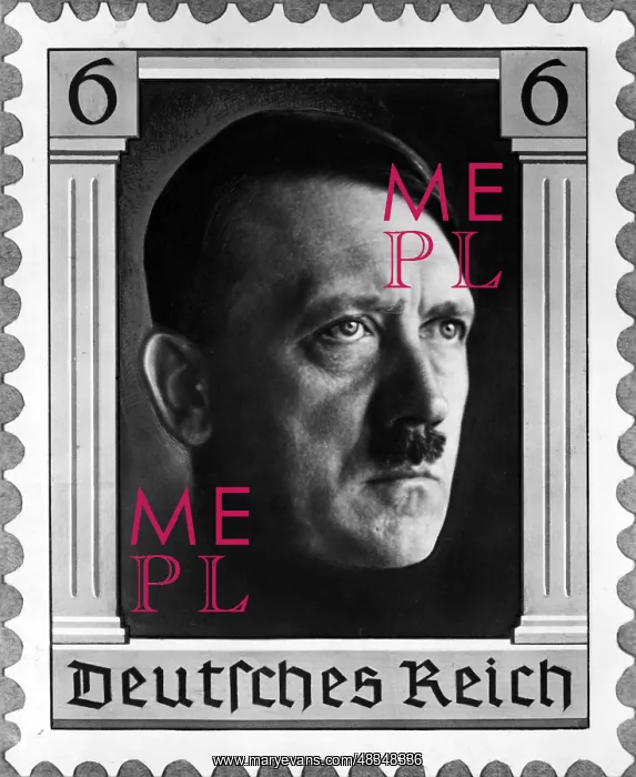 : Adolf Hitler as stamp motif, 1937 : Adolf Hitler as stamp motif, 1937