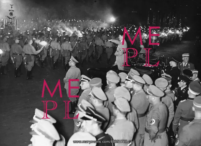 : Adolf Hitler and the torchlight procession : Adolf Hitler and the torchlight procession