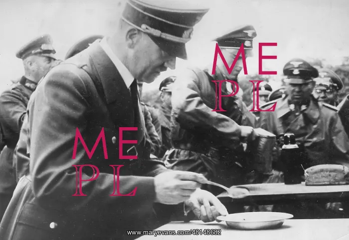 : Adolf Hitler during a visit to the front, 1941 : Adolf Hitler during a visit to the front, 1941