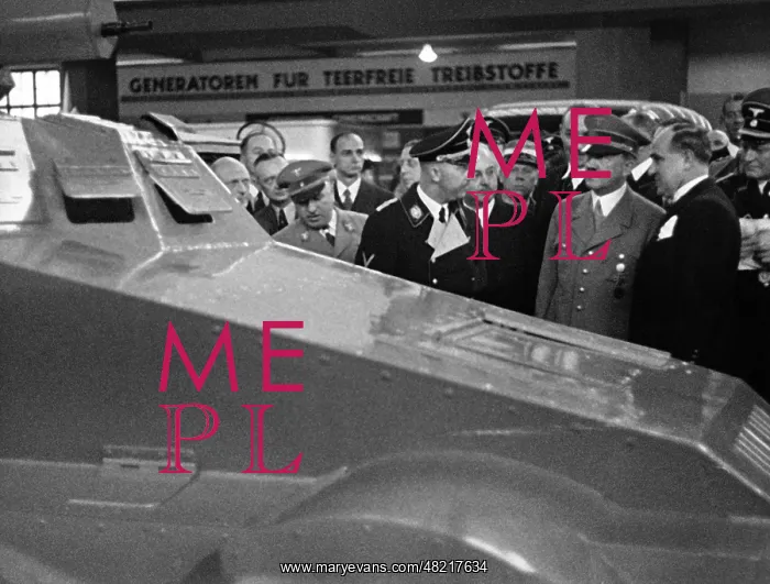  : Adolf Hitler visits the automobile exhibition 1938