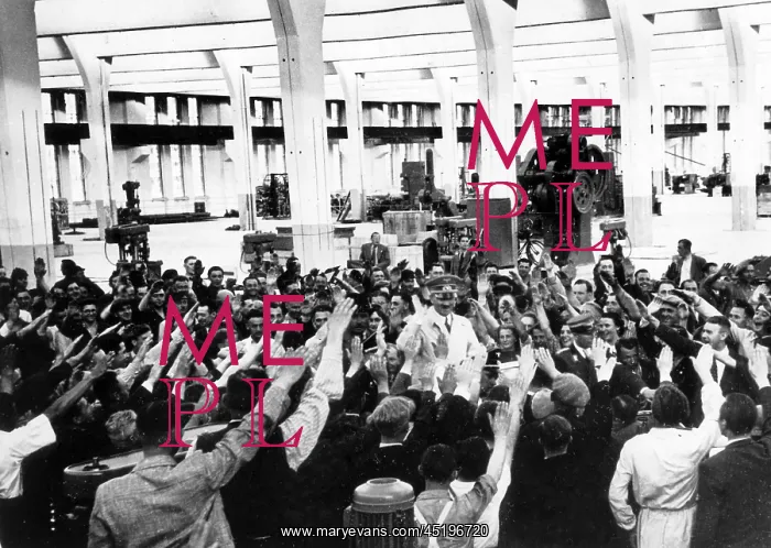 : Adolf Hitler visits Volkswagen : Adolf Hitler visits Volkswagen