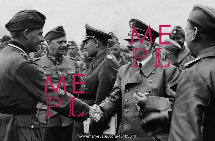 : Adolf Hitler, Walter von Reichenau, Karl Bodenschatz, 1940 : Adolf Hitler, Walter von Reichenau, Karl Bodenschatz, 1940