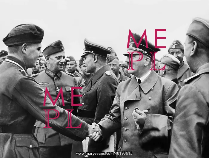 : Adolf Hitler, Walter von Reichenau, Karl Bodenschatz during : Adolf Hitler, Walter von Reichenau, Karl Bodenschatz during