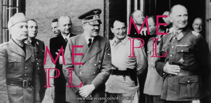 : Adolf Hitler, wearing a bandage on his left hand : Adolf Hitler, wearing a bandage on his left hand