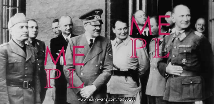 : Adolf Hitler, wearing a bandage on his left hand : Adolf Hitler, wearing a bandage on his left hand