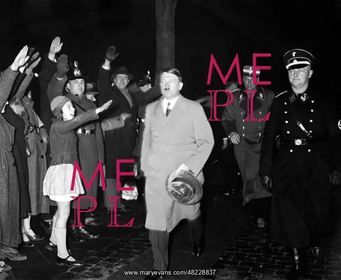 : Adolf Hitler and Wilhelm Bruckner 1934 : Adolf Hitler and Wilhelm Bruckner 1934