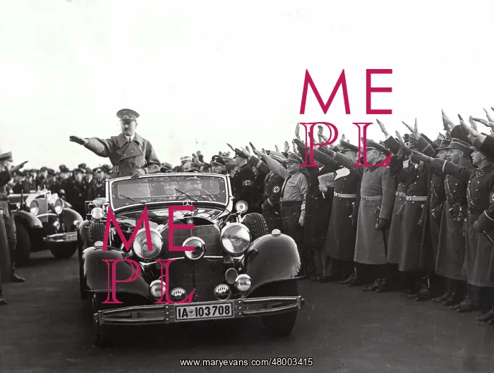 : Adolf Hitler's arrival in Berlin after Austrian Anschluss : Adolf Hitler's arrival in Berlin after Austrian Anschluss