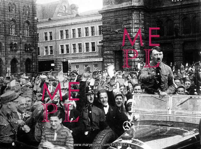 : Even Adolf Hitler's arrival was celebrated at the : Even Adolf Hitler's arrival was celebrated at the