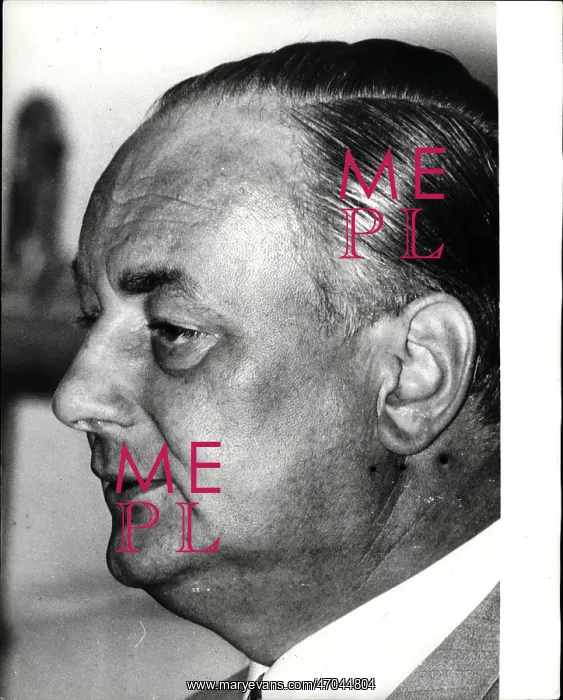 : Adolf von Thadden of NPD during election campaign, Germany : Adolf von Thadden of NPD during election campaign, Germany