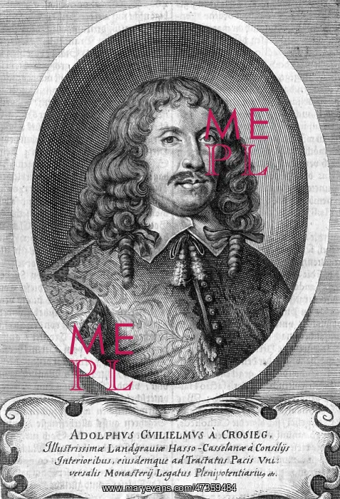 : ADOLPH WILHELM V CROSIEG : ADOLPH WILHELM V CROSIEG