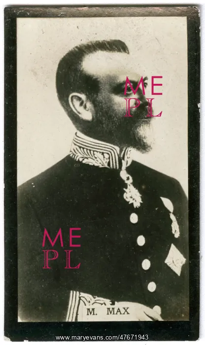 : Adolphe Max, Mayor of Brussels, Belgium : Adolphe Max, Mayor of Brussels, Belgium